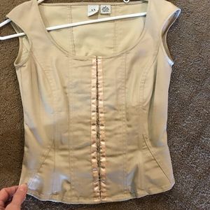 Armani exchange bustier top